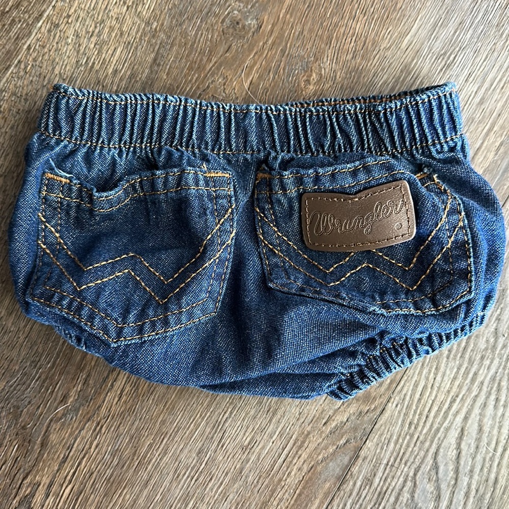Wrangler diaper cover size 6 months